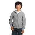 Gildan  Youth Heavy Blend Full Zip Hooded Sweatshirt